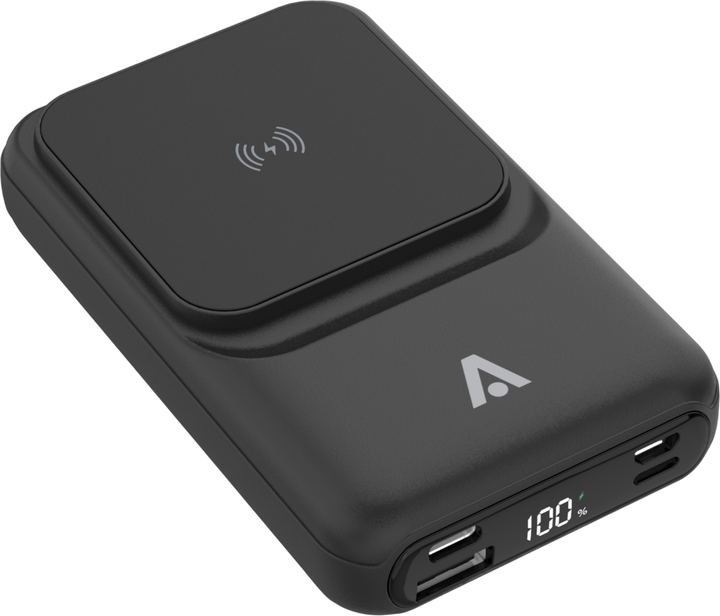 УМБ alkaya Thor MagSafe 10000 mAh 15W Black (PB-40003) - зображення 1