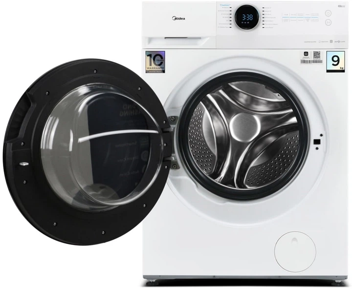 Стиральная машина полногабаритная Midea MF200W90WB/ W-UA - Фото 2 Стиральная машина полногабаритная Midea MF200W90WB/ W-UA - изображение 2