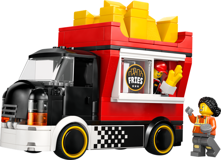 Zestaw klocków LEGO CITY Food truck z frytkami 216 elementów (60488) - obraz 2