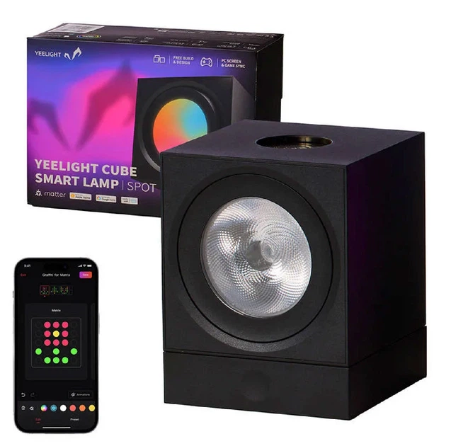 Lampka nocna Yeelight Cube YLFWD-0008 (6924922224853) - obraz 2