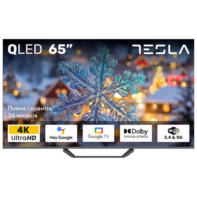 Телевизор Tesla Q65E655GUS - Фото 1 Телевизор Tesla Q65E655GUS - изображение 1