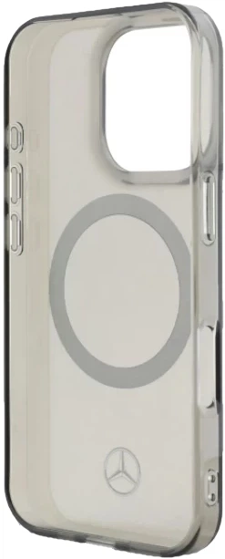 Etui plecki Mercedes Benz Silver Ring na Apple iPhone 16 Pro Max z MagSafe Czarne (3666339325954) - obraz 2