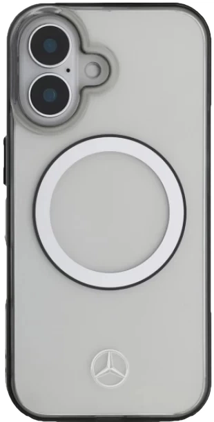 Etui plecki Mercedes Benz na Apple iPhone 16 z MagSafe Transparent (3666339326043) - obraz 5