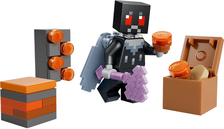 Zestaw klocków LEGO Minecraft Blady ogród 243 elementy (21586) - obraz 4