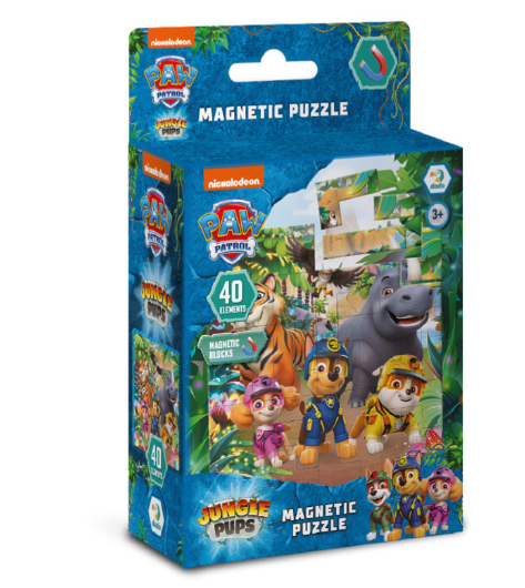 Пазл DoDo «Paw Patrol. 200649 Магнітний пазл на 40 елементів «Джунглі» - изображение 4