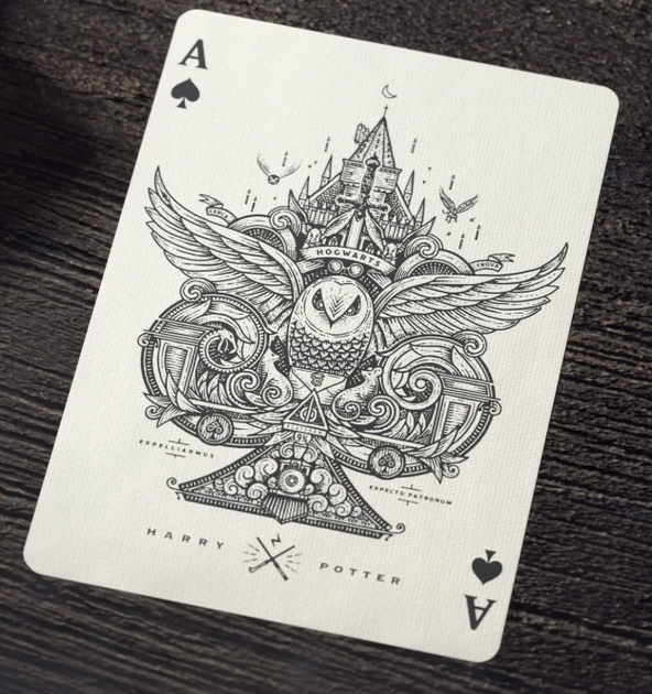 Karty do gry Bicycle Harry Potter Red 1 talia x 54 karty (850016557490) - obraz 2