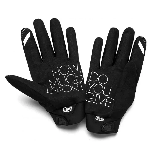 Детские перчатки 100% BRISKER Youth Glove [Black] - YS (5) - изображение 2