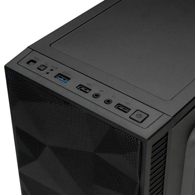 Компьютерный корпус без блока питания Prologix E104 Mesh Black - изображение 9