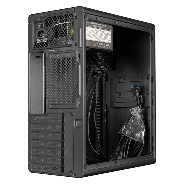 Комп'ютерний корпус із блоком живлення Prologix E127 500W Black - зображення 7