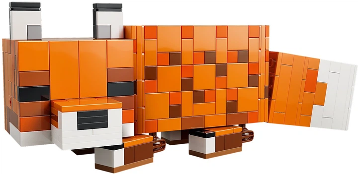 Zestaw klocków LEGO Minecraft Lis 497 elementów (21588) - obraz 2