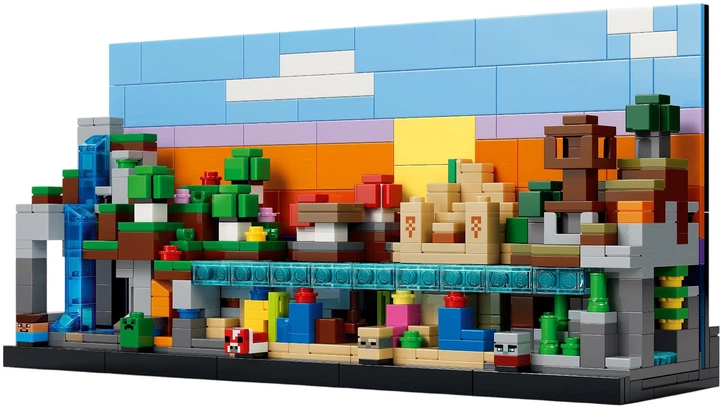 Zestaw klocków LEGO Minecraft Minibiomy 797 elementów (21589) - obraz 5
