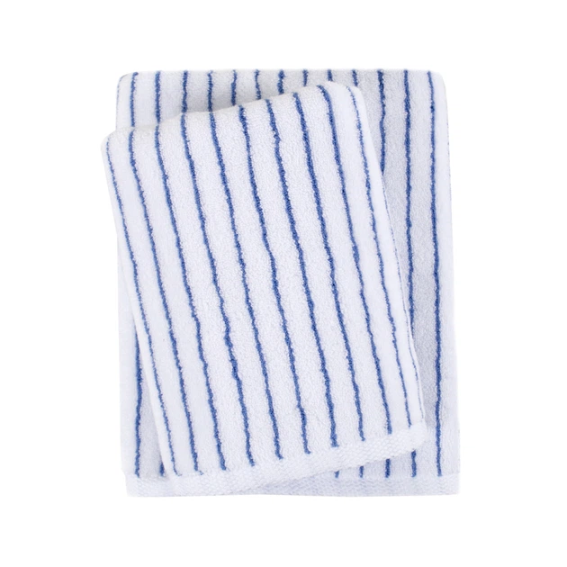 Полотенце Lotus Home Отель Premium Microcotton Stripe White Blue 50*90 550 г/м² (svt-2000022348973) - Фото 9 Полотенце Lotus Home Отель Premium Microcotton Stripe White Blue 50*90 550 г/м² (svt-2000022348973) - изображение 9