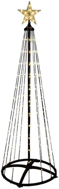 Świecąca figurka Home Styling Collection 839540 Choinka 154 LED 150 cm (8721037666411) - obraz 1