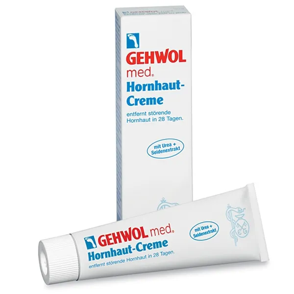 Gehwol Hornhaut Creme (Геволь) – крем для загрубілої шкіри ніг, інтенсивне пом’якшення, зволоження та захист, 125 мл - Фото 2 Gehwol Hornhaut Creme (Геволь) – крем для загрубілої шкіри ніг, інтенсивне пом’якшення, зволоження та захист, 125 мл - зображення 2