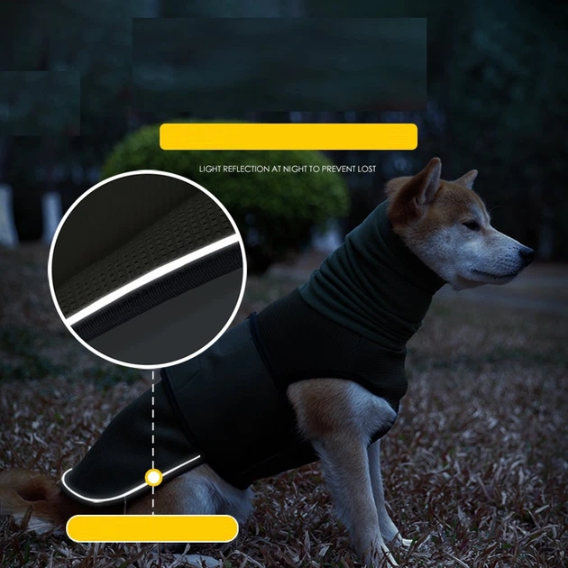 Мягкий жилет для собак WanTalk Security Vest з длинным воротником, S - изображение 4