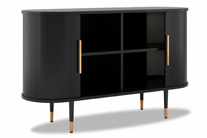 Буфет двудверный 160 cm, Sphere Black diamond wood - Фото 5 Буфет двудверный 160 cm, Sphere Black diamond wood - изображение 5