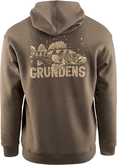 Худи Grundens King of the Lakes 3XL Otter Heather - Фото 2 Худи Grundens King of the Lakes 3XL Otter Heather - изображение 2