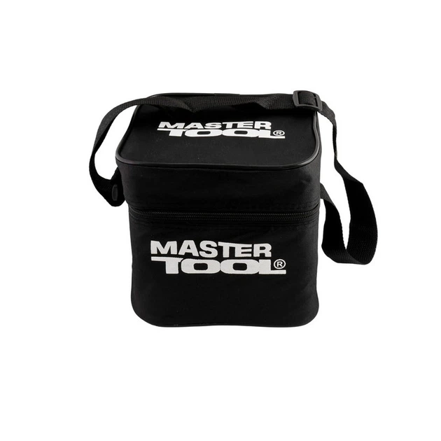 Рівень лазерний Mastertool 10 м ±0.2 мм/м 3 гол H/V/H+V H360°/2хV360° ±3° RED/635 нм клас II IP54 Li-ion/ААх3 сумка 30-1912 - Фото 5 Рівень лазерний Mastertool 10 м ±0.2 мм/м 3 гол H/V/H+V H360°/2хV360° ±3° RED/635 нм клас II IP54 Li-ion/ААх3 сумка 30-1912 - зображення 5