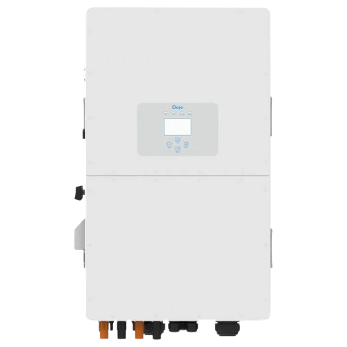 Інвертор трифазний гібридний Deye SUN-50K-SG01HP3-EU-BM4 50 кВт із чистою синусоїдою та 4 MPPT для сонячних електростанцій - Фото 1 Інвертор трифазний гібридний Deye SUN-50K-SG01HP3-EU-BM4 50 кВт із чистою синусоїдою та 4 MPPT для сонячних електростанцій - изображение 1