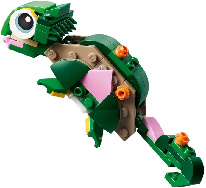 Zestaw klocków LEGO Creator Żółw i kwiat lilii wodnej 124 elementy (31377) - obraz 5