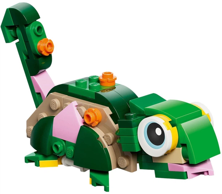 Zestaw klocków LEGO Creator Żółw i kwiat lilii wodnej 124 elementy (31377) - obraz 6