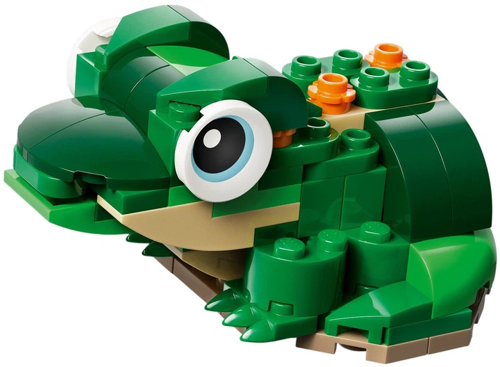 Zestaw klocków LEGO Creator Żółw i kwiat lilii wodnej 124 elementy (31377) - obraz 7