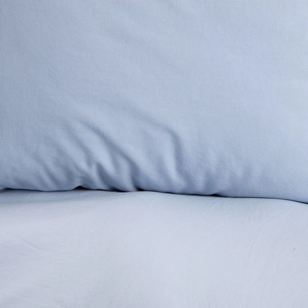 Komplet pościeli Homla Defla Poszewka na kołdrę 200 x 220 cm + 1 poszewka na poduszkę 50 x 60 cm Niebieski (5906496734588) - obraz 2