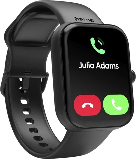 Смарт-годинник Hama Smartwatch 5000 Black (4047443523402) - зображення 6