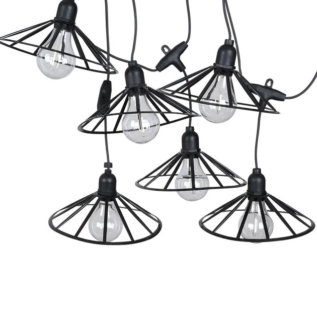 Гірлянда садова Vilde 339379 LED 5.5 м Тепла Біла (8720573518628) - зображення 3