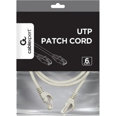 Патч-корд 1.5м UTP cat 6 CU gray Cablexpert (PP6U-CU-1.5M) - Фото 2 Патч-корд 1.5м UTP cat 6 CU gray Cablexpert (PP6U-CU-1.5M) - изображение 2