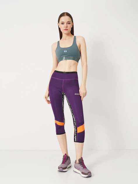 Спортивные леггинсы для фитнеса женские Diadora 102176173 S 55218 (8032521318595) - изображение 4