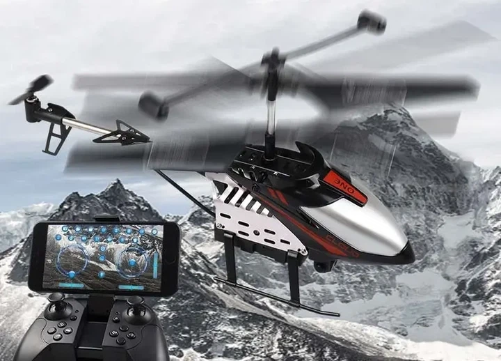 Вертолёт на радиоуправлении SKY MAX с Wi-Fi камерой FPV управляемый со смартфона - Фото 10 Вертолёт на радиоуправлении SKY MAX с Wi-Fi камерой FPV управляемый со смартфона - изображение 10