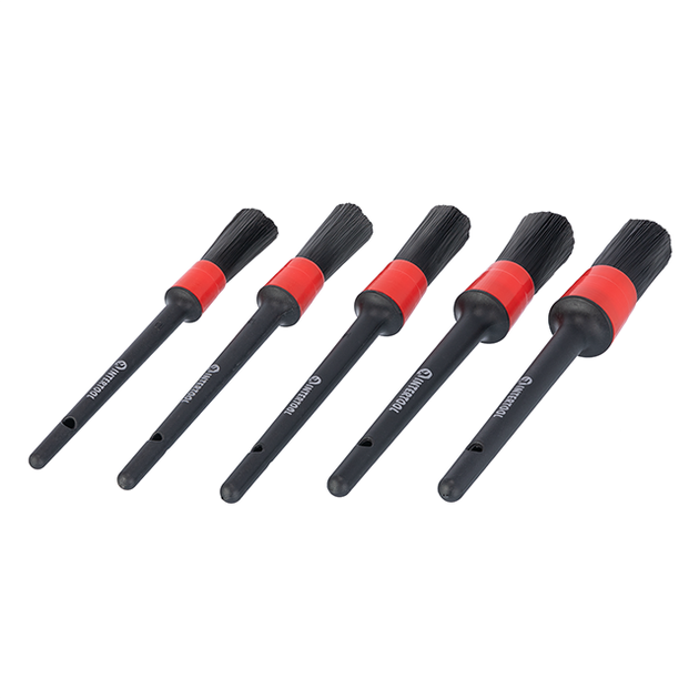 Набор кистей, 5 шт, для детейлинга и химчистки INTERTOOL AT-0100 - изображение 3