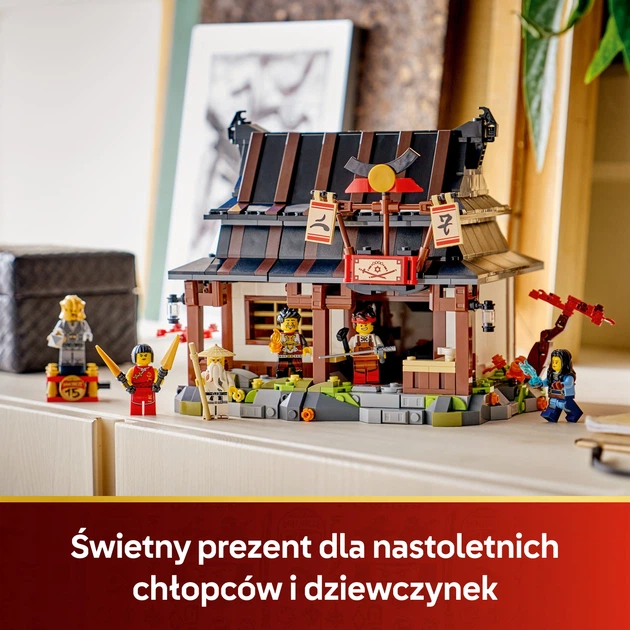 Zestaw klocków LEGO Ninjago Kuźnia Cztery Bronie — 15-lecie 1259 elementów (71858) - obraz 6