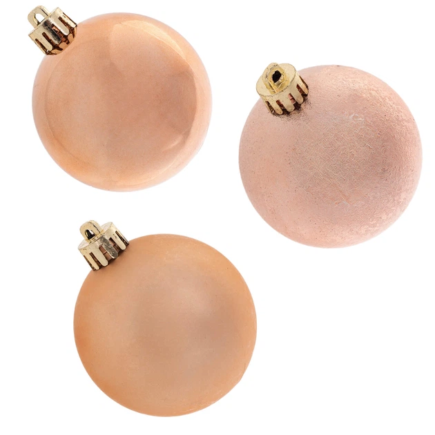 Komplet bombek na choinkę Kadax Pons 6 cm 30 szt Miedziany K11239 (5906638309308) - obraz 3