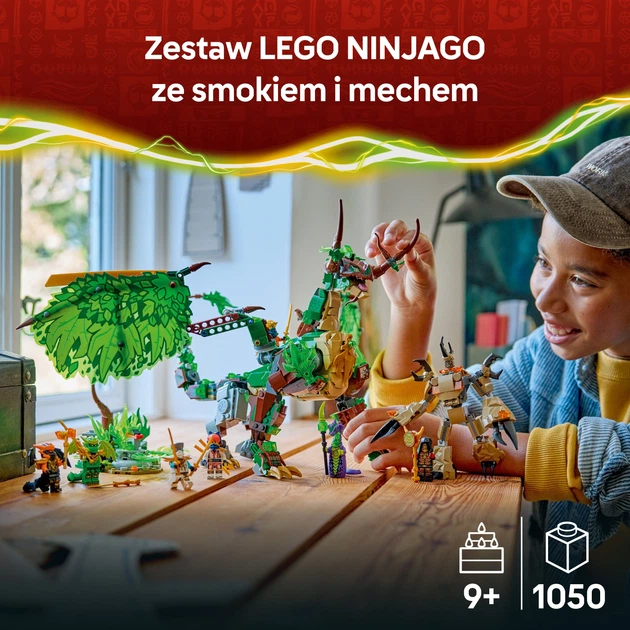 Zestaw klocków LEGO Ninjago Smok życia 1050 elementów (71859) - obraz 3