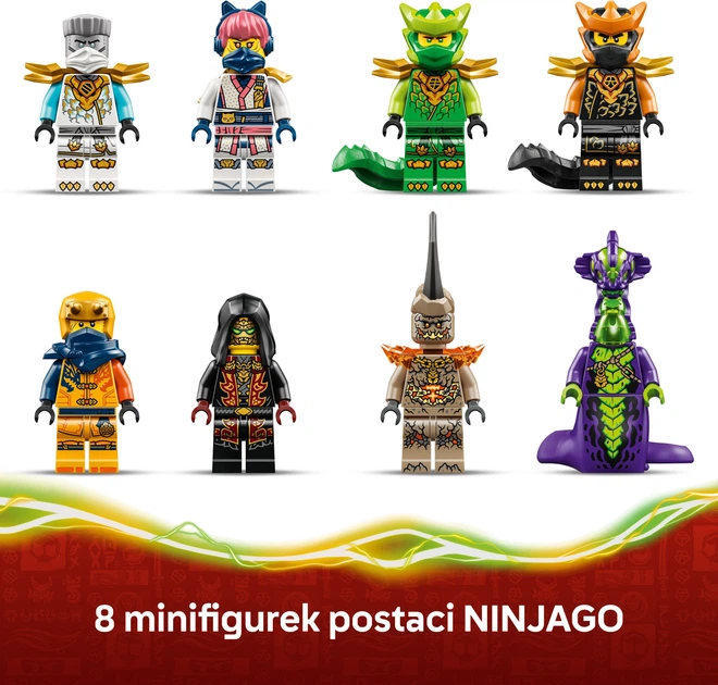 Zestaw klocków LEGO Ninjago Smok życia 1050 elementów (71859) - obraz 6