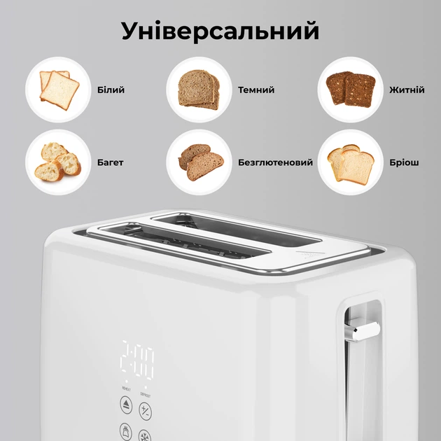Тостер AENO TS2W - изображение 4