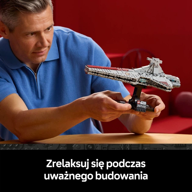 Конструктор LEGO Star Wars Зоряний крейсер класу Венатор 643 елементи (75441) - зображення 4
