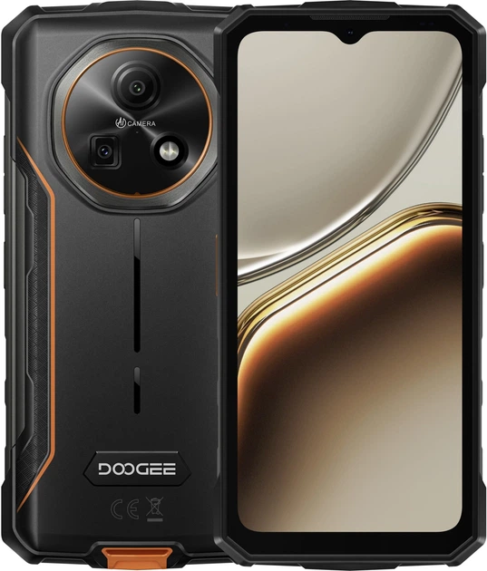 Smartfon Doogee Fire 7 4/256GB Orange (DGSM-FIRE3-ORG) - obraz 1