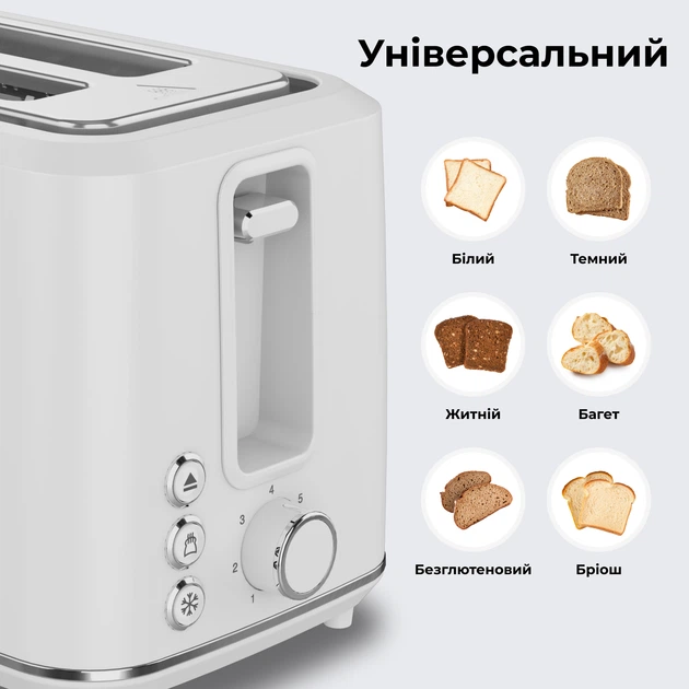 Тостер AENO TS1W - Фото 4 Тостер AENO TS1W - изображение 4