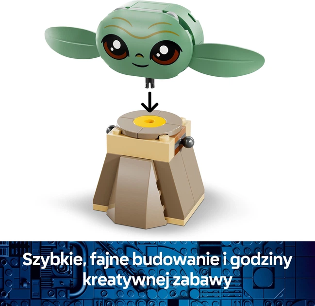 Zestaw klocków LEGO Star Wars Dom Grogu 107 elementów (75443) - obraz 4