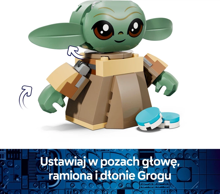 Zestaw klocków LEGO Star Wars Dom Grogu 107 elementów (75443) - obraz 6