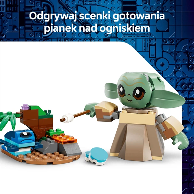 Zestaw klocków LEGO Star Wars Dom Grogu 107 elementów (75443) - obraz 7
