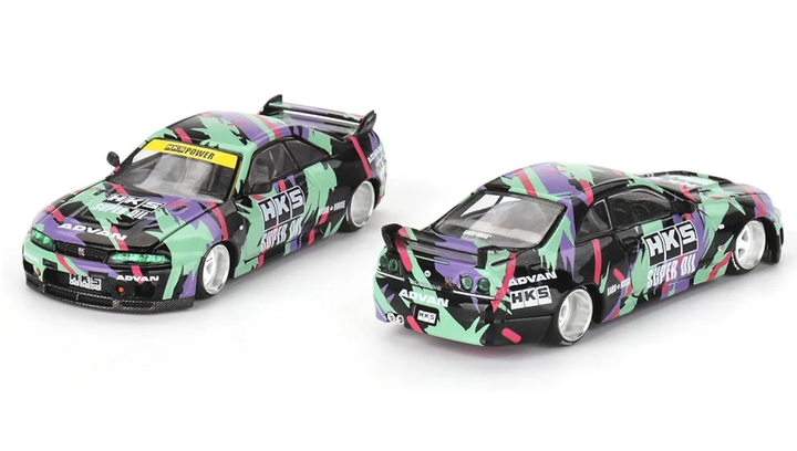 Машинка Premium Kaido House x MiNI GT Nissan Skyline GT-R (R33