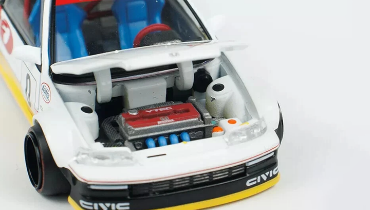 Машинка Premium Kaido House x MiNI GT Honda Civic (EF) Kanjo V1 1