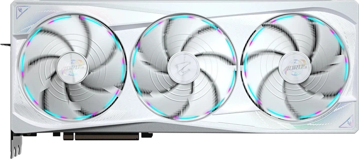 Відеокарта Gigabyte PCI-Ex GeForce RTX 5090 Aorus Stealth ICE 32GB GDDR7 (512bit) (2655/28000) (HDMI, 3 x DisplayPort) (GV-N5090AORUSST ICE-32GD) - зображення 1
