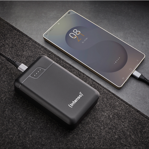 УМБ INTENSO B10000 10000 mAh 12W Black (7320530) - зображення 2