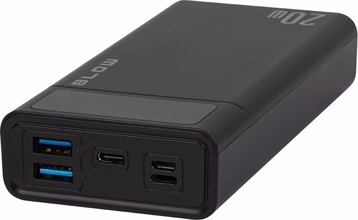 Powerbank Blow PB20E 20000mAh QC+PD 20W Black (5900804146629) - obraz 3