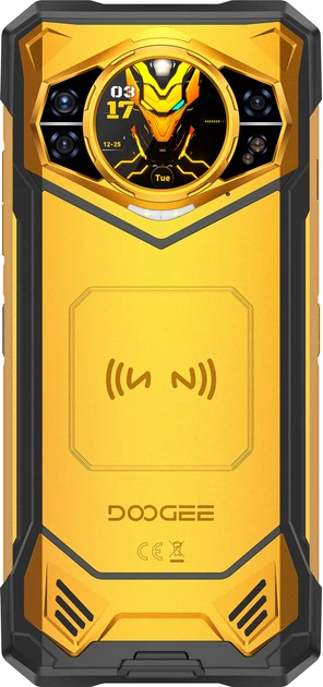 Мобільний телефон Doogee S200X VIP Edition 12/512GB Yellow (DGSM-S200-X-VIP-YEL) - зображення 4